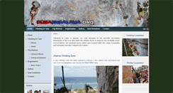 Desktop Screenshot of cubaescalada.org